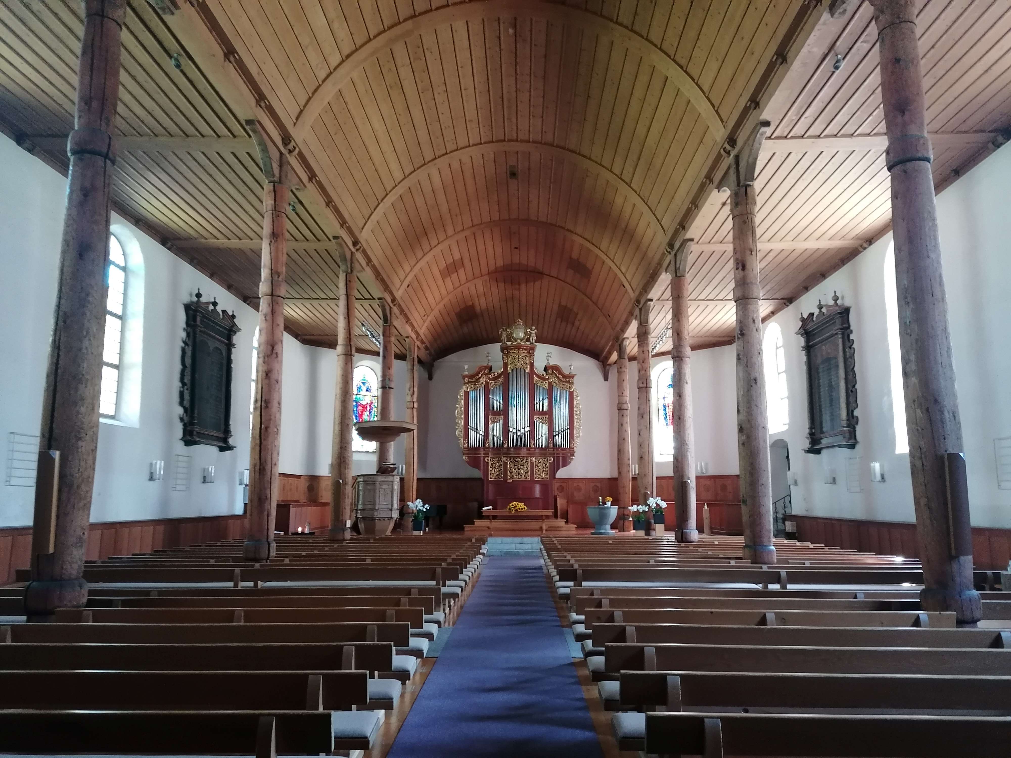 Kirche Meiringen innen